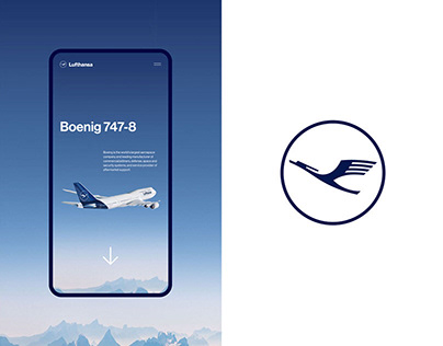 Lufthansa — Website concept