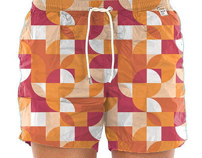 Seamless patterns for boardshorts