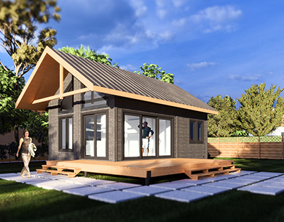 Micro chalet/home Design Options