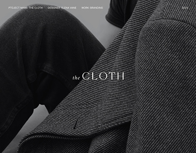 Brand identity for a premium clothing brand