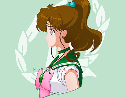 Sailor Jupiter | Character Design | Side Profile