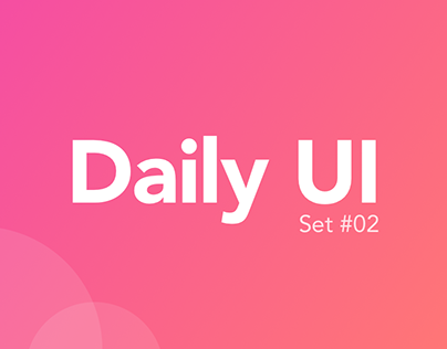 Daily UI - Set #2