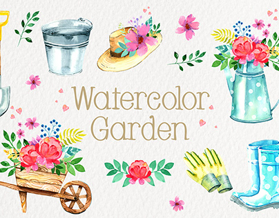 Watercolor Garden