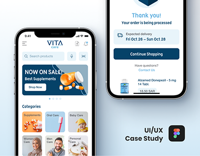 B2B Medical Mobile App Design - UI/UX Case Study