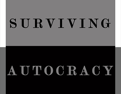 Surviving Autocracy, book cover design
