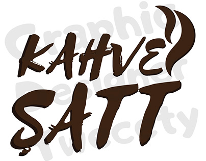 Logo Çalışması - Kahve Şatt