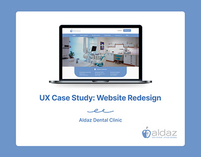 UX Case Study: Aldaz Dental Clinic Website Redesign