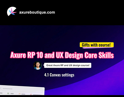 Axure RP 10 Course - 4.1 Canvas settings