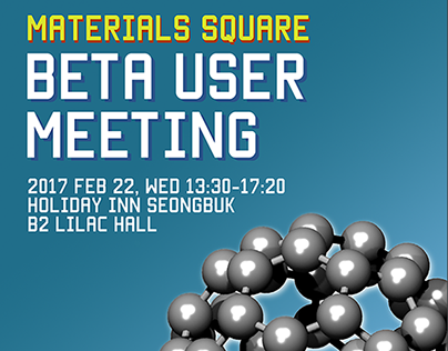 First User Meeting poster