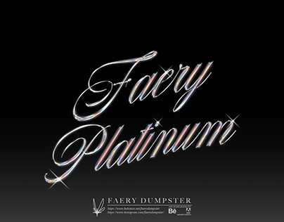 Faery Platinum - Free Text Effect