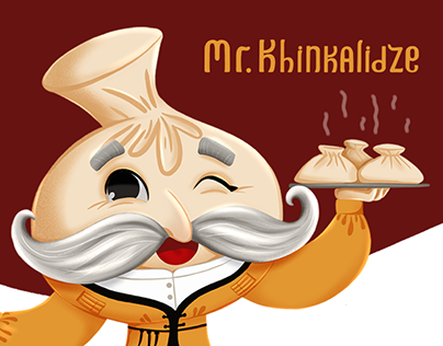 Brand character for the Georgian cuisine