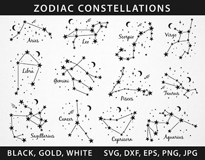 Zodiac Constellations