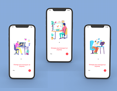 Project thumbnail - Onboarding Screens