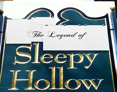 "Legend of Sleepy Hollow" Book Cover Design