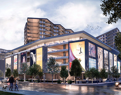 Metropole Mall | 3D Interior & Exterior Visualization