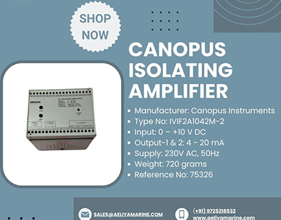 Canopus IVIF2A1042M-2 DC Isolating Amplifier