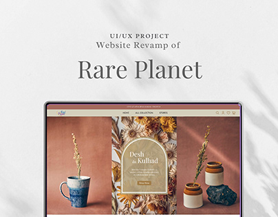 Project thumbnail - Website Revamp for Rare Planet