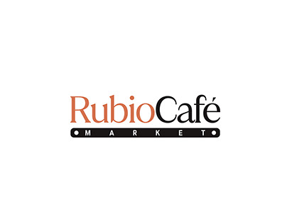 Brand Identity Rubio Cafe market