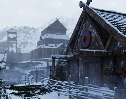 Snow Viking Village