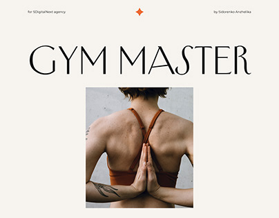 GYM MASTER | Website for the fitness coach