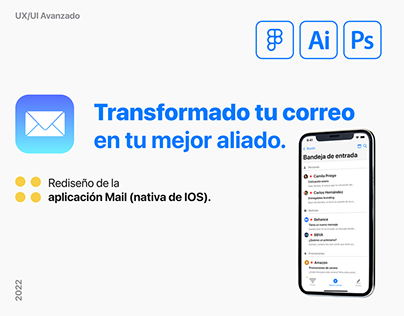 Rediseño aplicación Mail (App nativa de IOS)