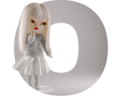 Olivia doll tilda 3D model