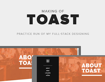 TOAST Website Re-Design