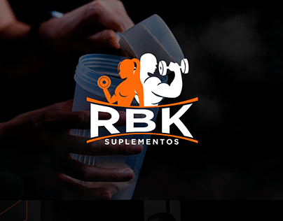 Identidade Visual RBK Suplementos