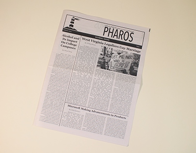 Pharos Newspaper Redesign