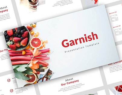 Garnish – Food Google Slides Template