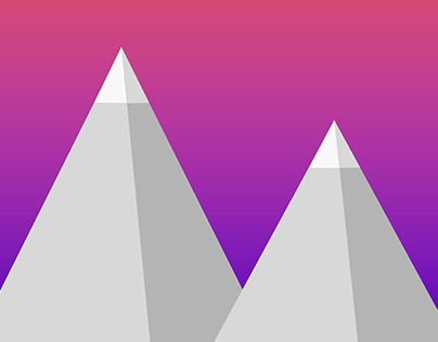 Material Design Wallpapers (Mountains)
