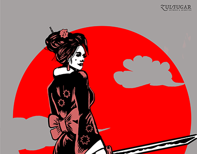 Geisha ( For International Women's Day)+Animated