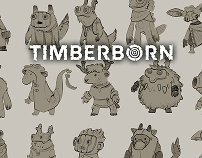 TIMBERBORN: Character Concept Art