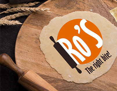 "Ro'S" The right bite Logo Design
