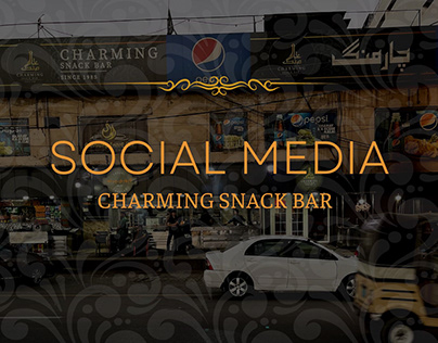 Creative Social Media Design | Charming Snack Bar