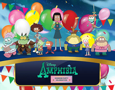 Amphibia Kingdom Party Celebration - WDW Epcot Game