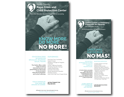 Print Ad for North County Rape Crisis Center