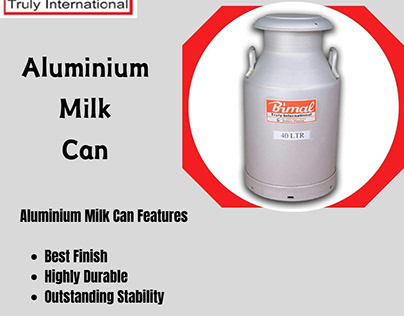 Aluminium Milk Can