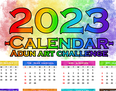 2023 art challenge | ADUN PROMPT LIST