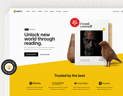 Hongo - Shopify Theme - eBook One-page Store