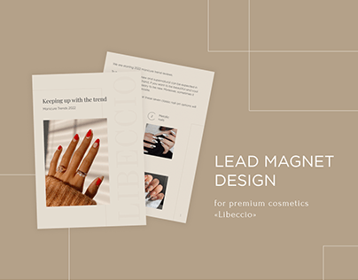 Lead magnet design/лид-магнит/чек-лист