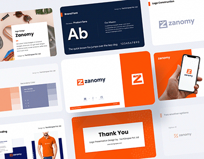 Zanomy | E-Commerce logo design