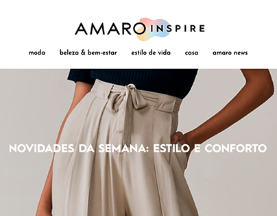 AMARO | LAYOUT E-MAIL MARKETING