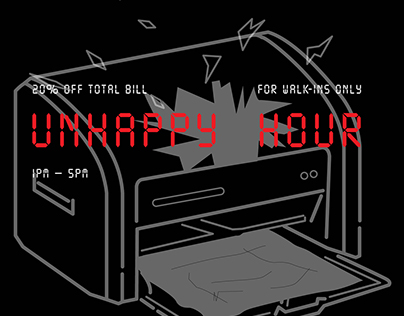 UNHAPPY HOUR CAMPAIGN - FRAGMENT ROOM
