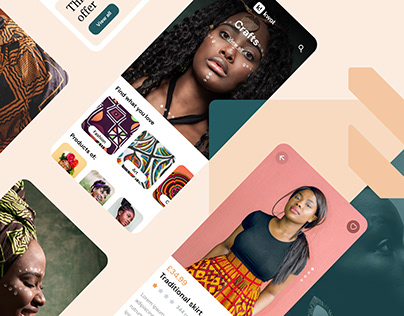 African Commerce - Web and App Design