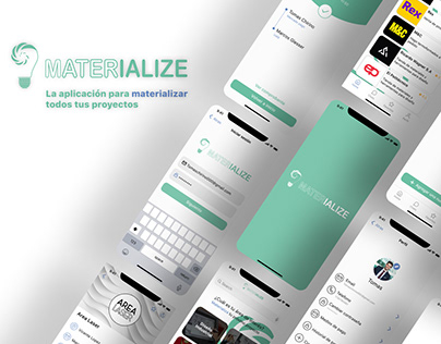 Diseño Ux/Ui - App Materialize