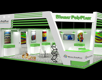 54 SQM Stall Design 9x4 Two side open stall