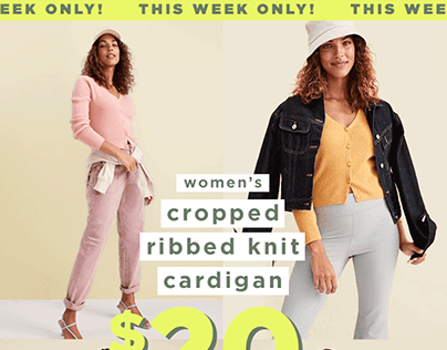 Old Navy - This Week Only Value Email, Copywriting
