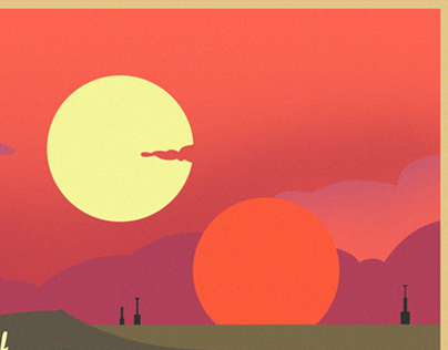 Star Wars Poster - Tatooine