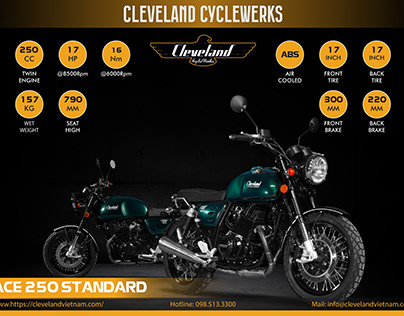 Motorcycle Specs Graphic Design